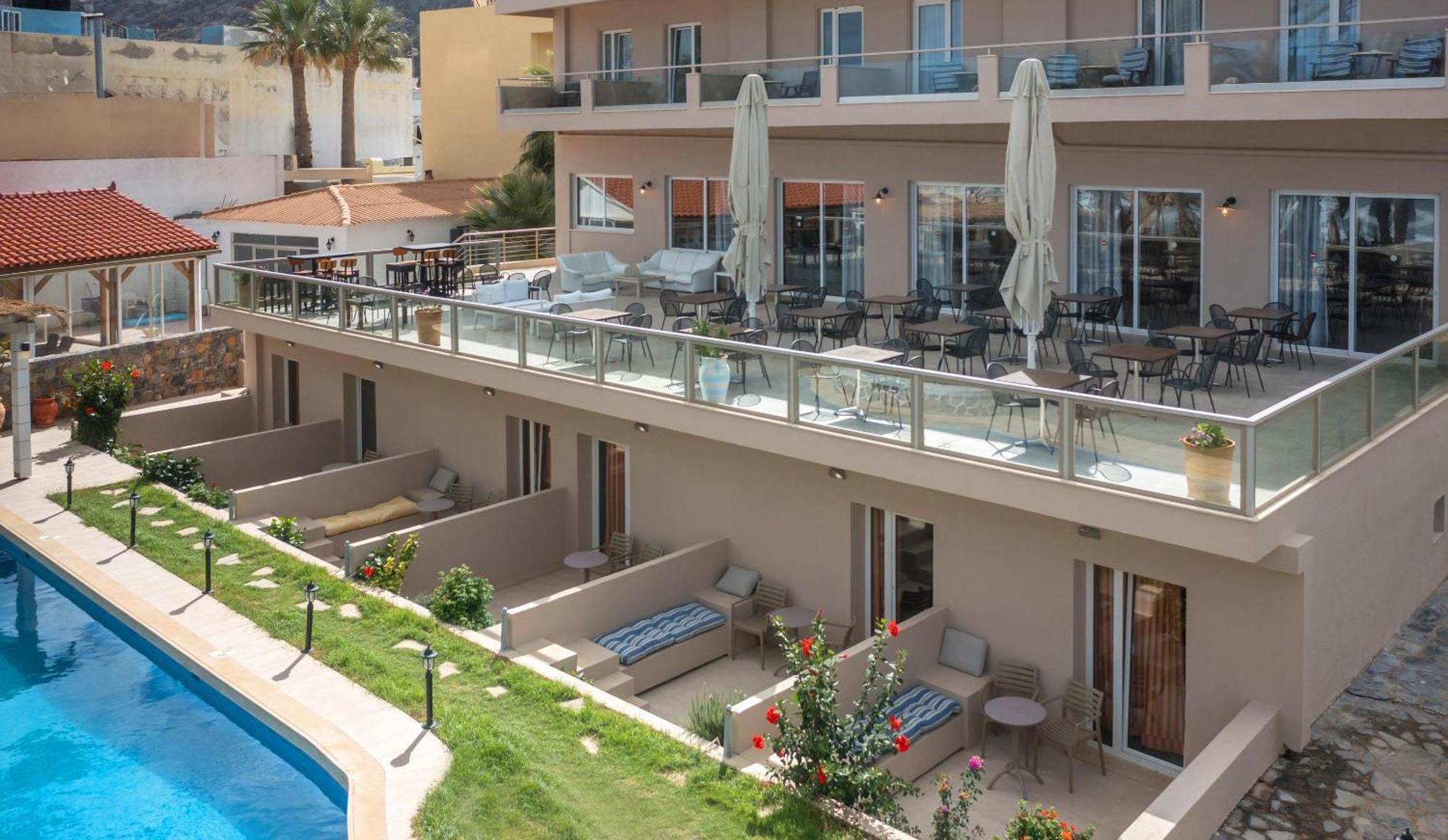 Zeus Hotels Palm Beach Stalida Exterior foto