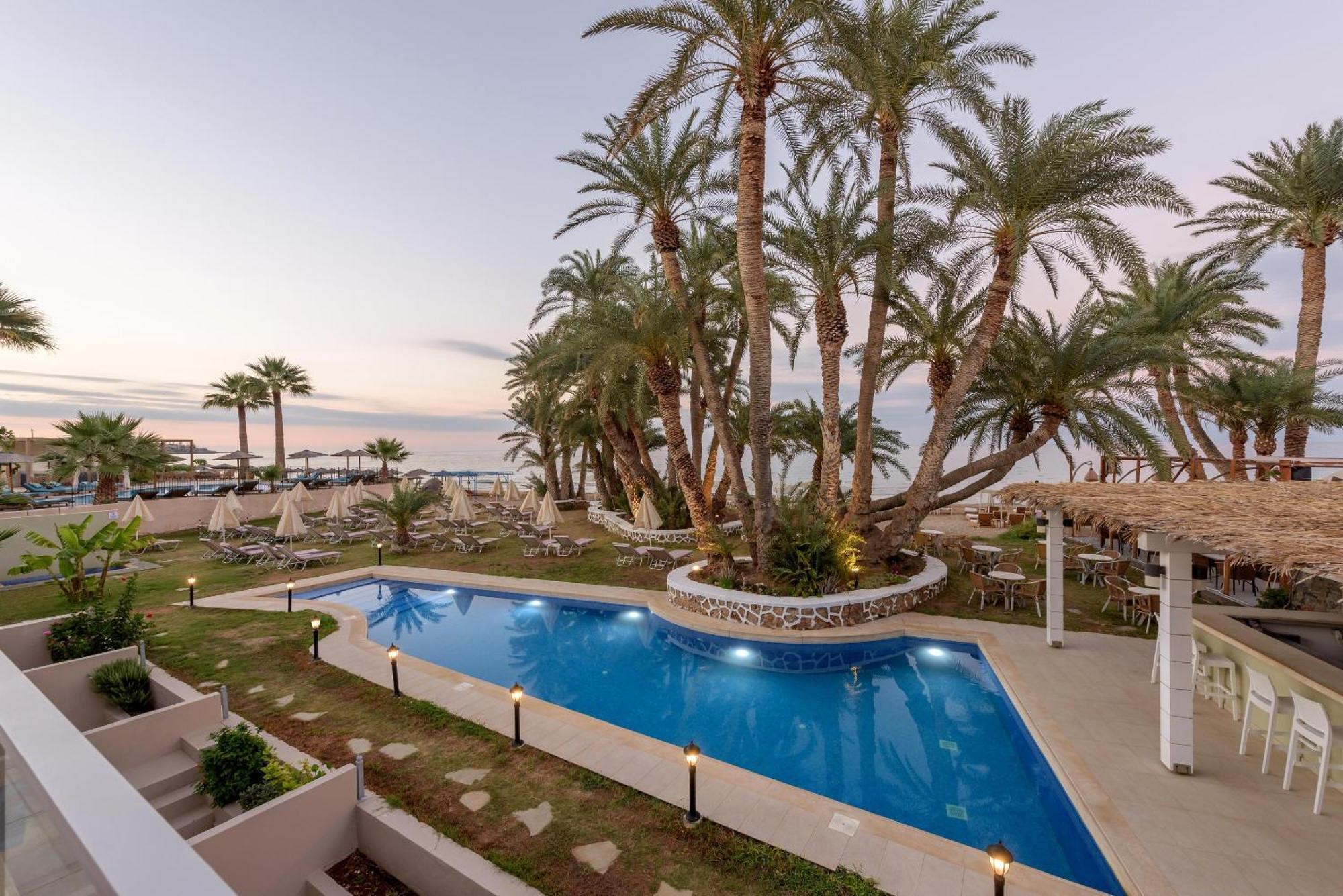 Zeus Hotels Palm Beach Stalida Exterior foto