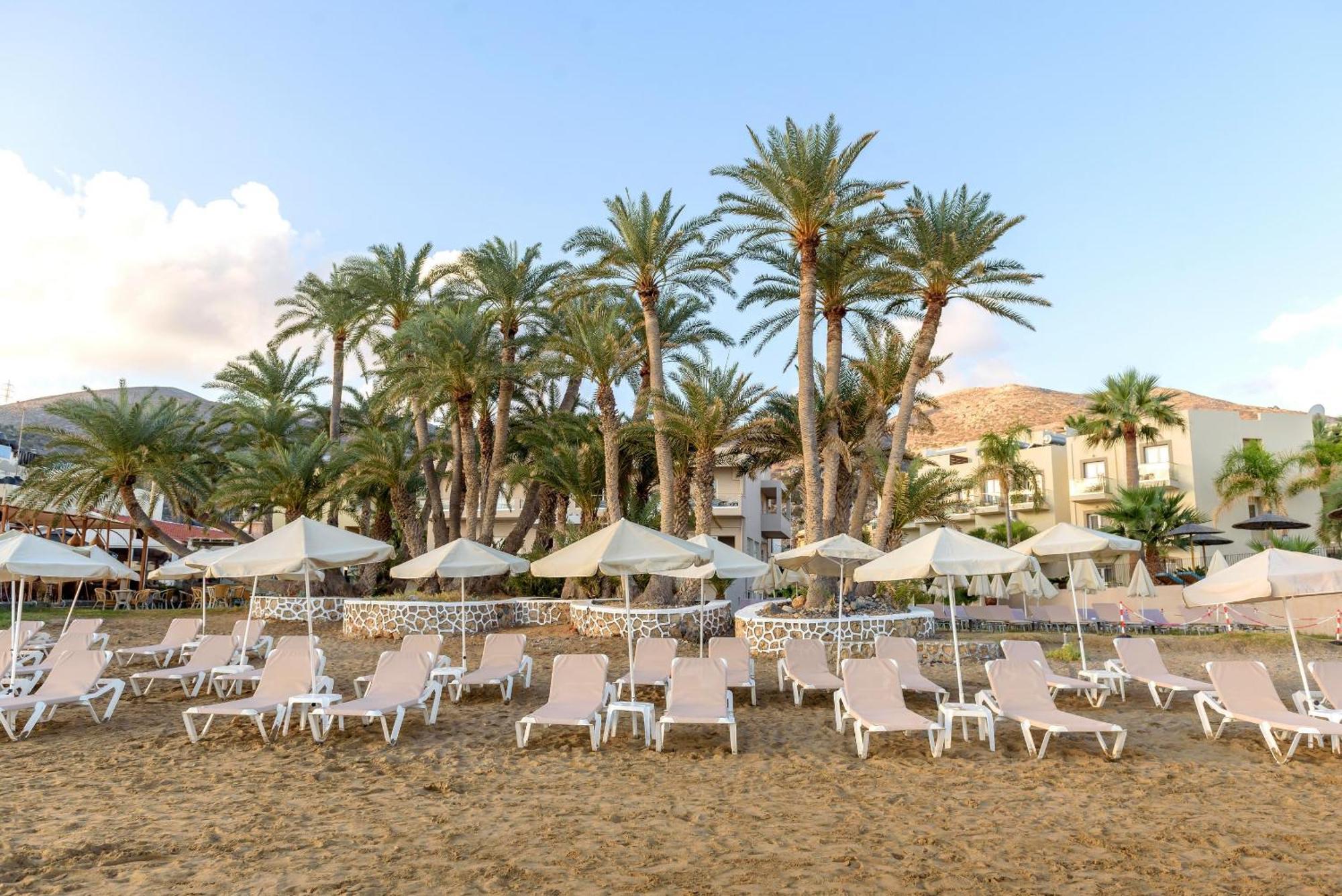 Zeus Hotels Palm Beach Stalida Exterior foto