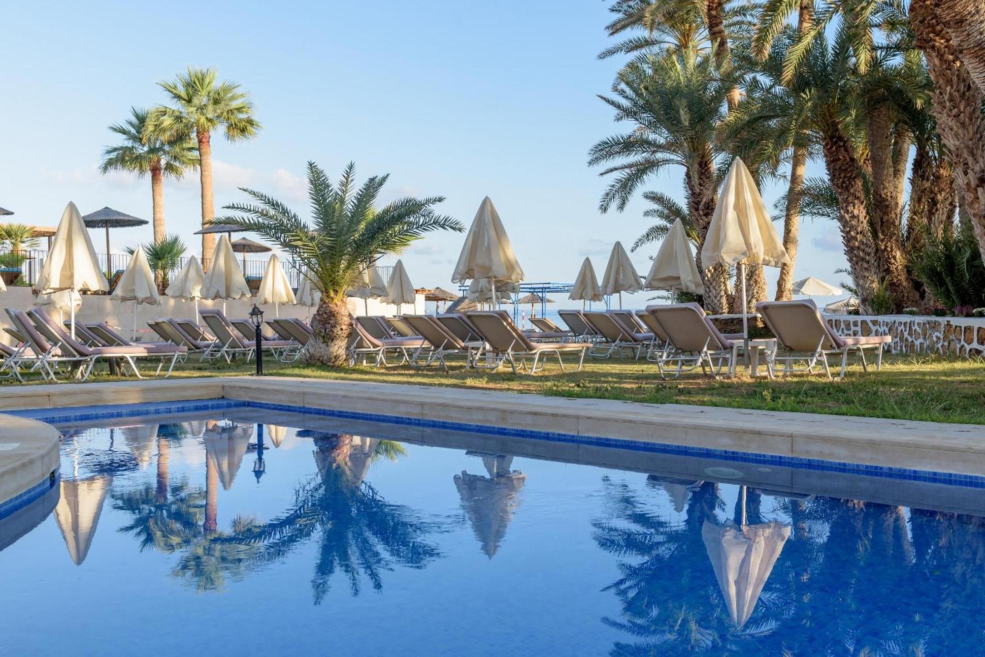 Zeus Hotels Palm Beach Stalida Exterior foto