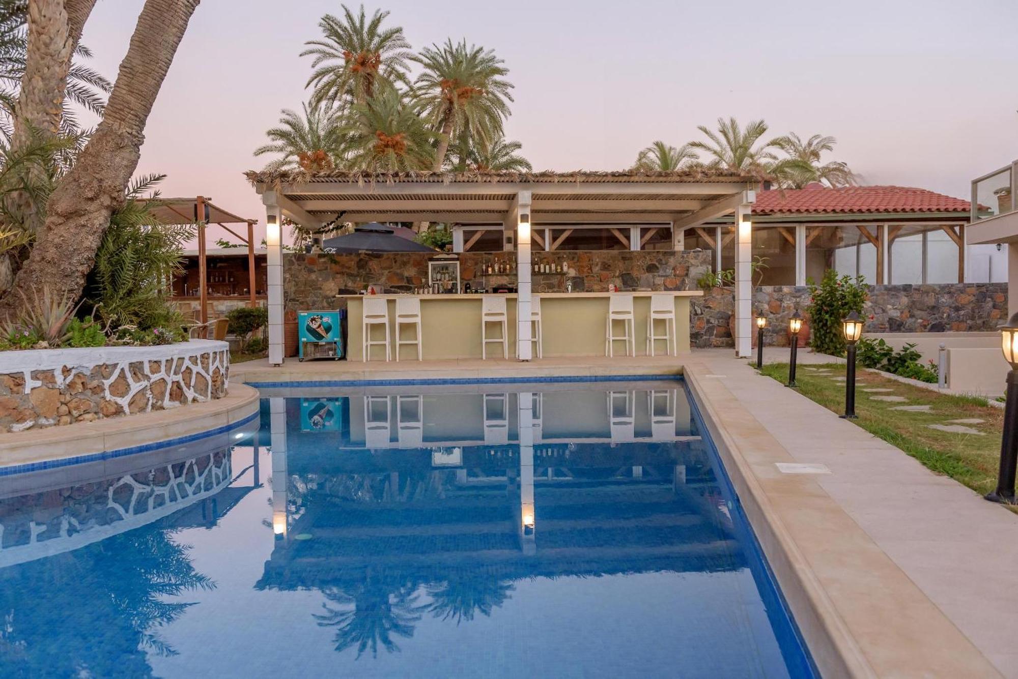 Zeus Hotels Palm Beach Stalida Exterior foto