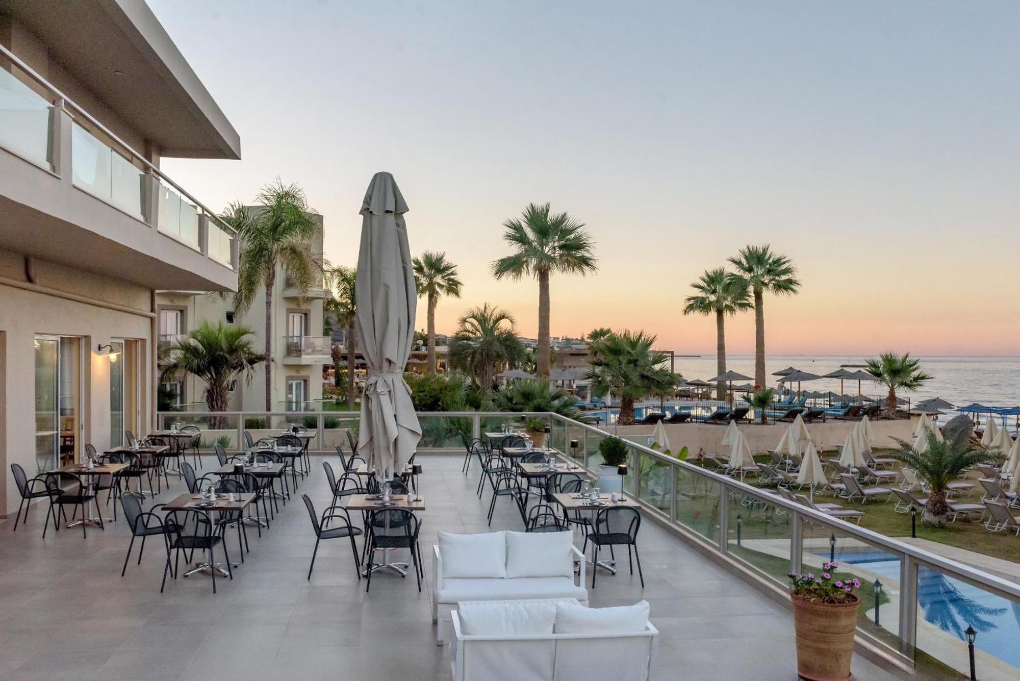 Zeus Hotels Palm Beach Stalida Exterior foto