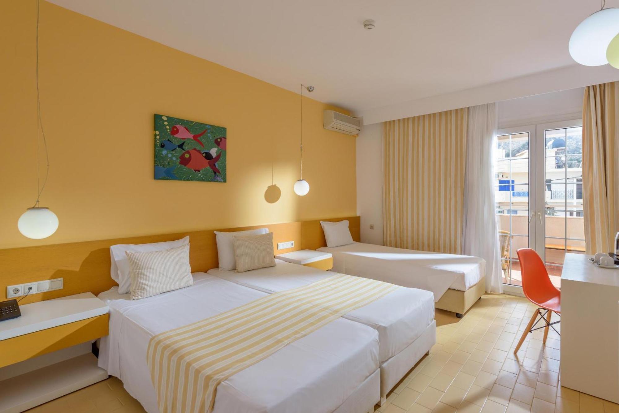 Zeus Hotels Palm Beach Stalida Exterior foto