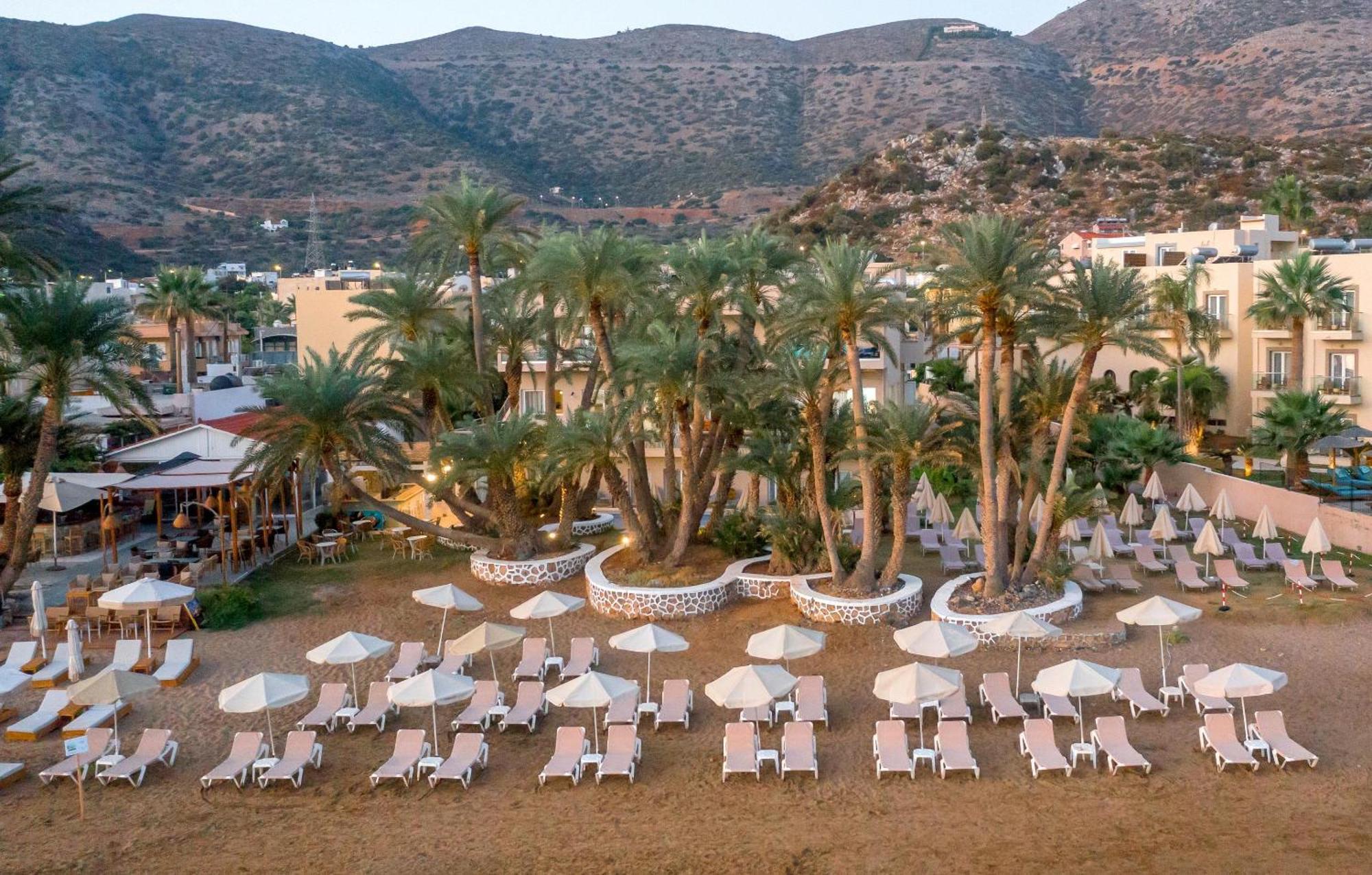 Zeus Hotels Palm Beach Stalida Exterior foto